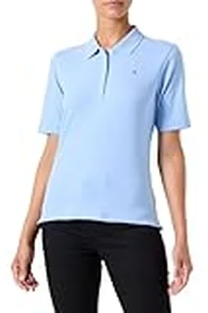 Tommy Hilfiger Dames 1985 REG Pique Polo SS WW0WW43224 S/S Polo, Vessel Blue, XXS, , XXS