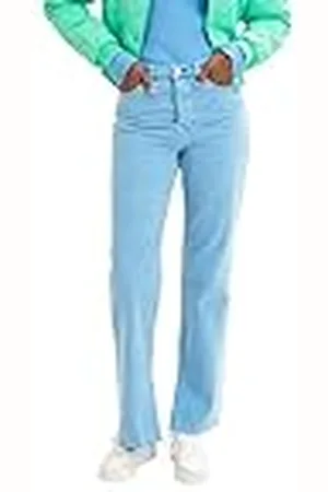 TOM TAILOR Dames Emma Slim Straight Jeans 1035417, , 32