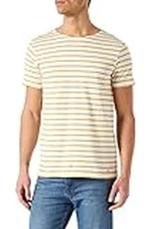 Armor.lux Armor Lux Heren Marinière Hoëdic Héritage Homme pullover, Milk/Beehive, XXS