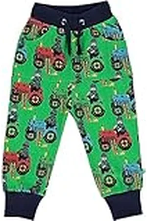 Småfolk Sweatpants met kangoeroezak, tractor, , 2-3 Jaren