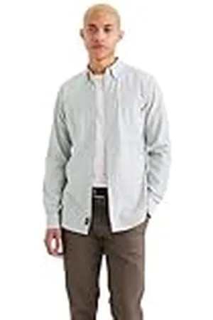 Dockers Heren Stretch Oxford Slim Shirts, , L