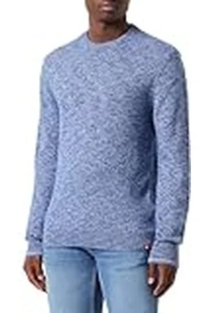 Scotch&Soda Heren Melange Crew Neck Pull Over Pullover Sweater Sweater, , L