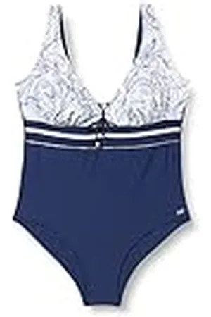 Haute Pression Dames T8062 Co1 eendelig badpak, meerkleurig, 46 grote maat EU, Meerkleurig, 40 grote maten