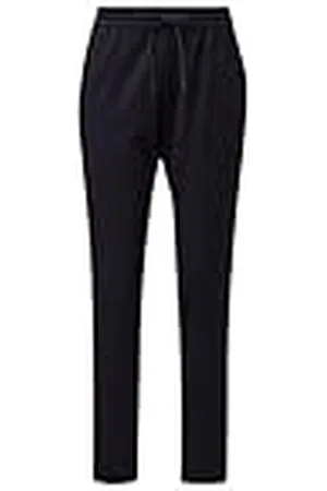QS by s.Oliver Interlock-joggingbroek met elastiek, , 48/SHORT