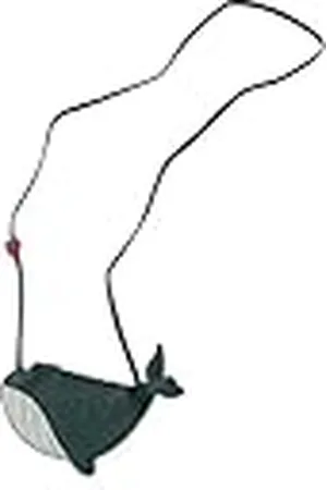 Billy Loves Audrey Kleine tas Delicate Walvis | houtskool, , Eén maat