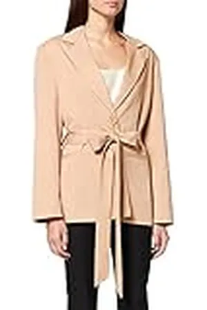 NA-KD Oversized blazer met riem voor dames, , 36