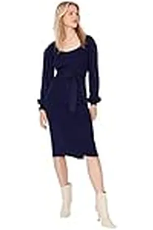 Trendyol Dames Midi Bodycon Slim Knitwear Jurk, , S