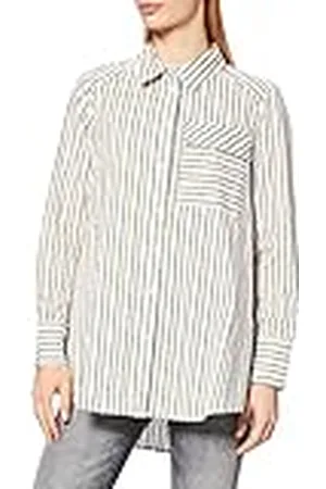 Comma, CI Damesblouse met lange mouwen, 59G2 Blue, 38