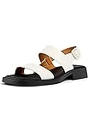 Camper Dana-k201486 Flat Sandalen voor dames, wit 003, 41 EU
