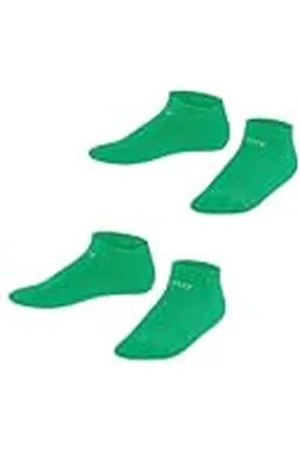 ESPRIT Uniseks-kind Korte sokken Foot Logo Multipack K Sn katoen kort eenkleurig 2 paar, , 35-38