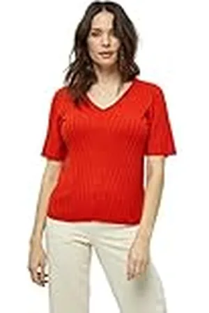 DESIRES Geisha trui met 3/4 mouwen | rode truien voor dames VK | lente dames truien | maat XXL