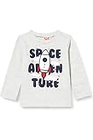 Koton Babyboy T-shirt met ronde hals en lange mouwen, , 12-18 Maanden