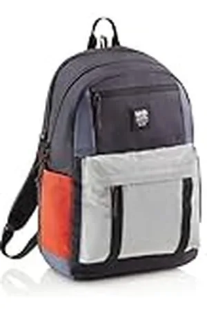 Miquelrius Rugzak Triple Amsterdam RECICL Rider Blue, schoolrugzak, uniseks, kinderen, meerkleurig, 470 x 250 x 155 mm, Meerkleurig, 470x250x155 mm