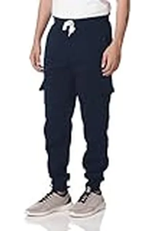 Southpole Active Basic Jogger Fleece Pants Joggingbroek voor heren, marineblauw (cargo), M