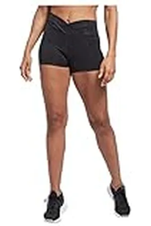 Reebok Dames Workout Ready Basic Hot Shorts, Night Black, XL, , XL