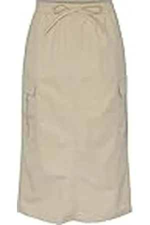 Pieces® Dames midirok PCJILL, , S