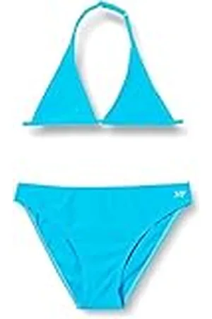 Haute Pression Tweedelig badpak voor meisjes, effen, neon 902, C03, T12A, , 12-14 Jaren
