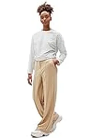 Koton Dames Crop Crew Neck Shirred Long Sleeve Sweatshirt, , XL