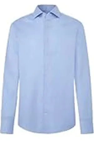 Hackett Heren Hs Fusion Gilet Shirt, Blauw (hemelsblauw), 14,5, , 36