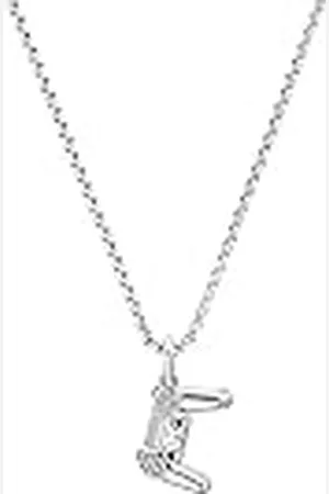 QS by s.Oliver Halsketting met hanger van roestvrij staal jongens kinderketting, 40+3 cm, , controller, Wordt geleverd in geschenkverpakking, 2032559