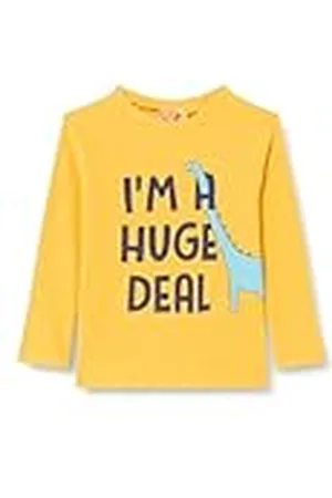 Koton Babyboy Dinosaur T-shirt met lange mouwen, ronde hals, geweven, katoen, , 2-3 Jaar