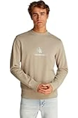 Calvin Klein CK JEANS Heren SHADOW LOGO CREW NECK J30J327470, , L, , L