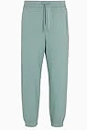 Armani Exchange Heren Urban heights, geborduurd logo Signature, Sweatpants, Blauw, M, , M