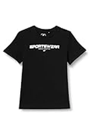 4F T-shirt M0797 Deep Black Kind 140, , 10 jaar