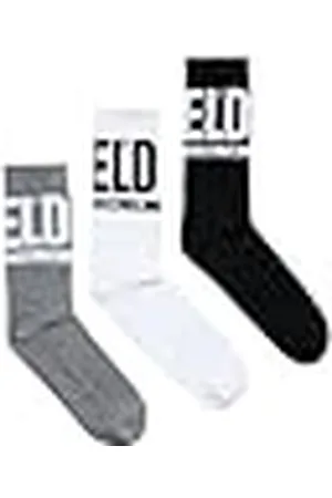 Diesel Skm-Ray-Threepack Herensokken. - zwart - 39/42