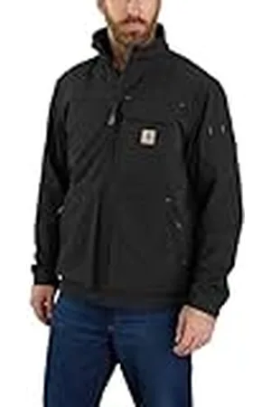 Carhartt Veste légère à col roulé Super Dux Relaxed Fit pour homme, noir L