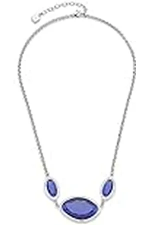 Leonardo 016984 Damesketting zonder hanger, roestvrij staal, glas, 42 cm, Glas, Glas
