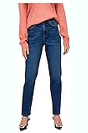 VILA Vinaomi Jo Dbd Hw Mom Noos Jeans voor dames, , 38W x 30L