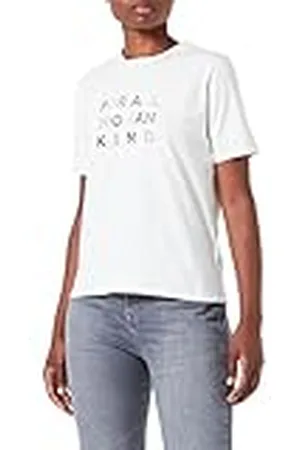 7 for all Mankind T-shirt voor dames met print van katoen voor alle dames, , L