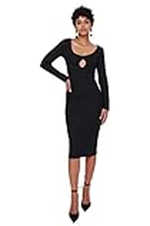 Trendyol Dames Maxi Bodycone Bodycone Bodycon Gebreide Jurk, , S