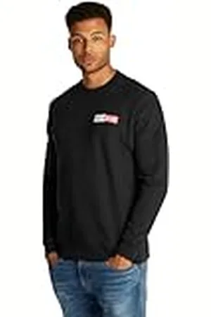 Tommy Hilfiger Heren TJM REG ENTRY GRAPHIC CREW EXT DM0DM20341 Pullover Sweatshirt, , S, , S