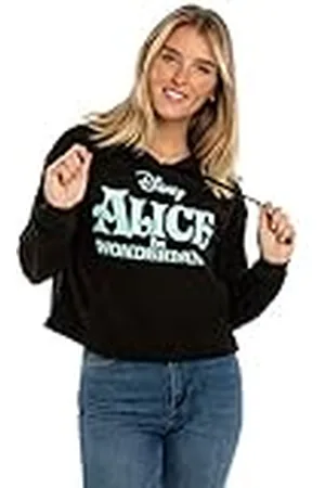 Disney Dames Alice Logo Hooded Sweatshirt, , 34