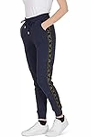 19V69 Italia Wit Navy Blue sportbroek voor dames, , L