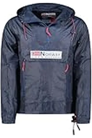 Geographical Norway Downcity Windjack voor heren, outdoor, waterafstotend, lange mouwen, regenjas, wandelen, seizoen, lente, zomer, herfst, winter ( , L), , L