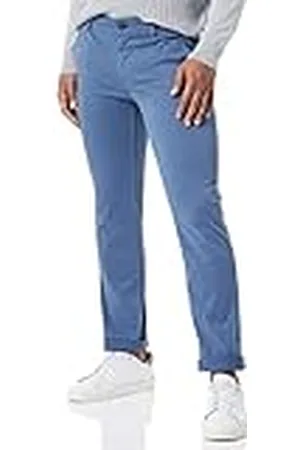 HUGO BOSS Schino-Slim D - Platte broek Heren, Lichtblauw, 36W / 32L