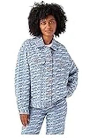 Wrangler Jumbo Trucker Denim Jacket voor dames, MR , M
