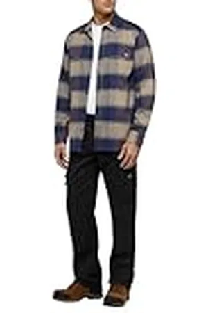 Dickies Flanellen overhemd LS ontspannen pasvorm heren, , L