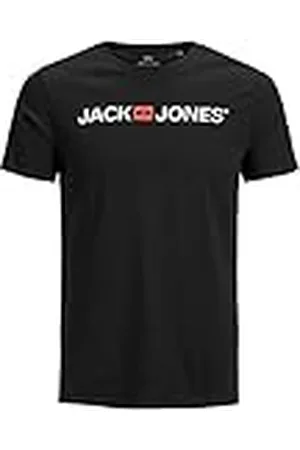 JACK & JONES Heren T-shirt Plus Size Logo T-shirt, , 5XL