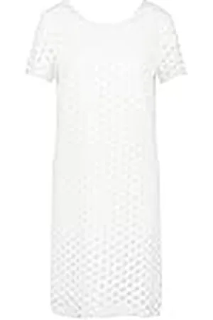Gerry Weber Dames 180065-31523 jurk, wit/wit, 40, , 40