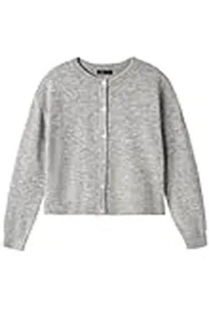 NAME IT Nlflodet Ls Short Knit Cardigan Noos gebreide jas voor meisjes, , 134-140