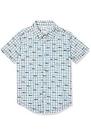 Hatley Jongensshirt met korte mouwen en knoopsluiting, 5 jaar