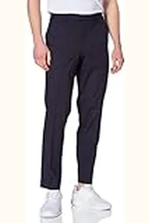 SELECTED Slhslim-mylologan Navy Crop TRS B Noos Kostuumbroek voor heren, , 102