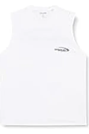 JACK & JONES Male JORBRINK Belize mouwloos Crew NE PLS tanktop, helder wit, 3XL, , 3XL