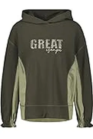 Taifun Dames sweatshirt met applicatie lange mouwen, mouwboorden shirt T-shirt lange mouwen ronde hals sweatshirt effen, , 38