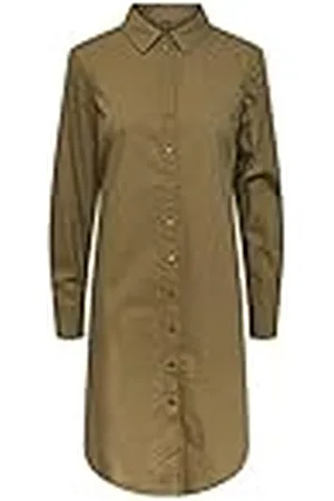 Pieces® Dames Pcjayla Ls Shirt Dress Noos Bc, , XS
