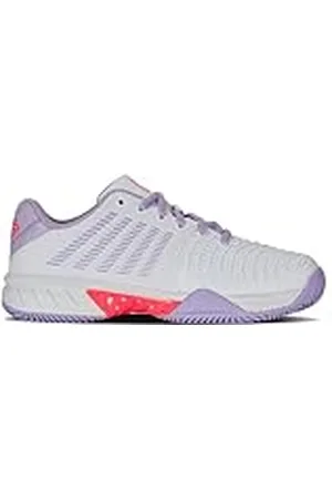 K-Swiss Dames Express Light 3 tennisschoen, WHT/ORCHIDPETAL/NBLAZE, 37 EU, , 37 EU